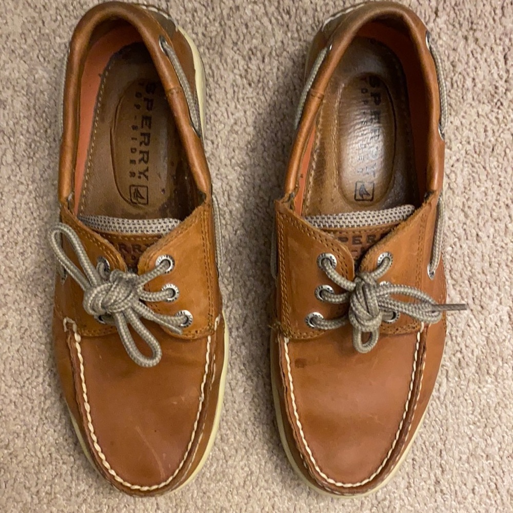 Sperry top-sider cognac loafer